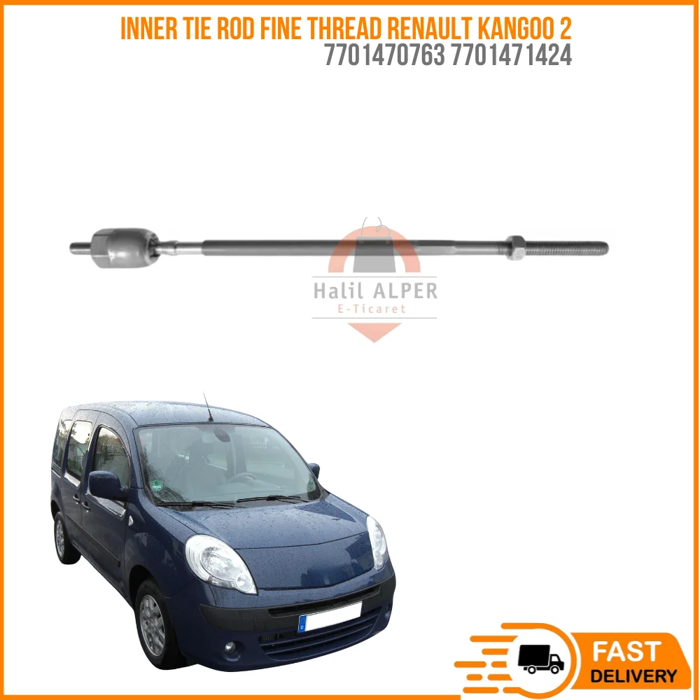 For Inner tie rod fine thread RENAULT KANGOO 2 Oem 7701470763 7701471424 high quality material fast shipping