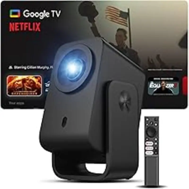 

АКЦИЯ СКИДКИ НА TCL C1 Smart Projector Поддержка 4K/Google TV и Netflix Официально лицензированный, WIFI