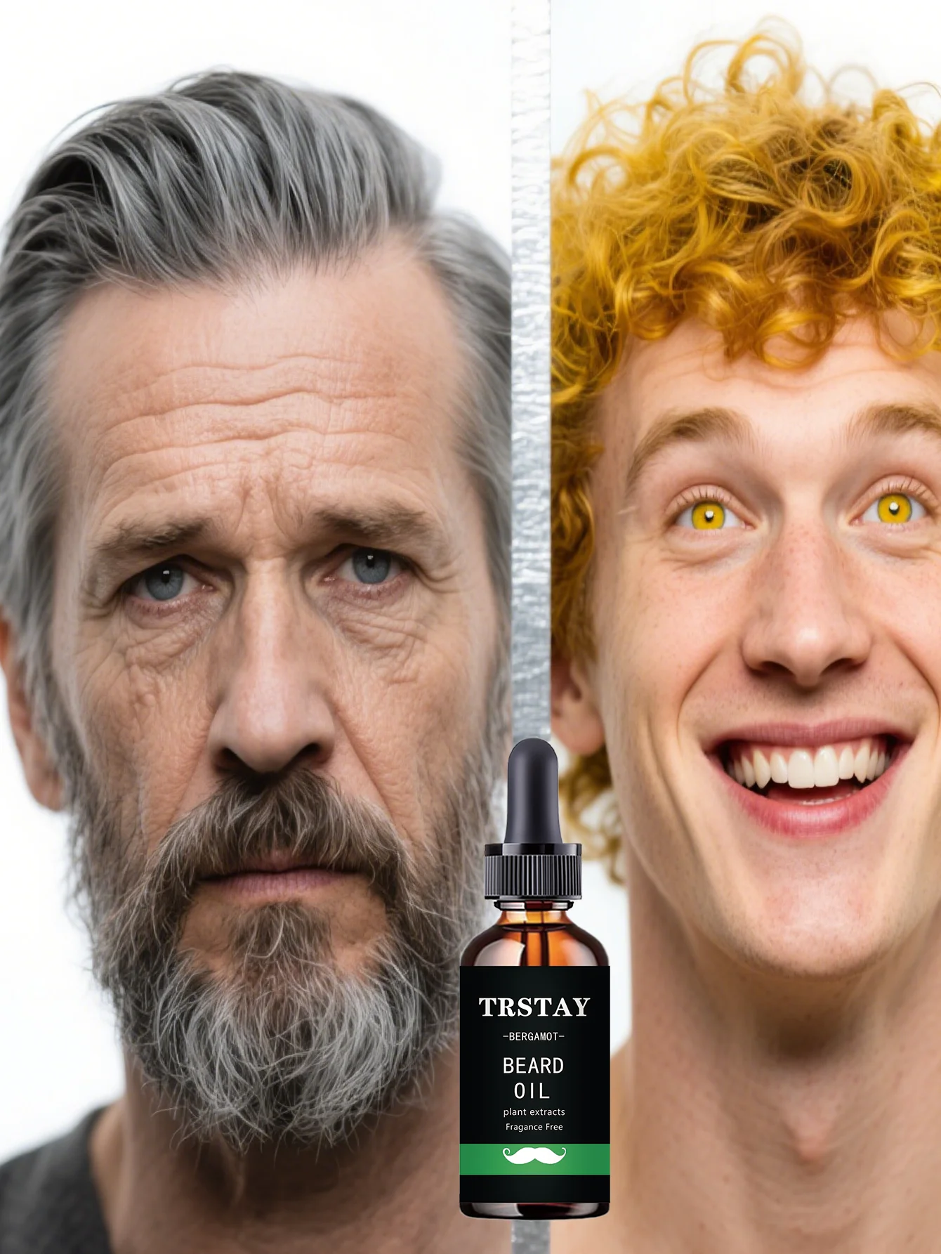 Moisturizing Beard Growth Essential Oil for Men Natural Nourishing Formula Enhance Toughness Reduce Fracture Balance Skin Oil Se - Image 3