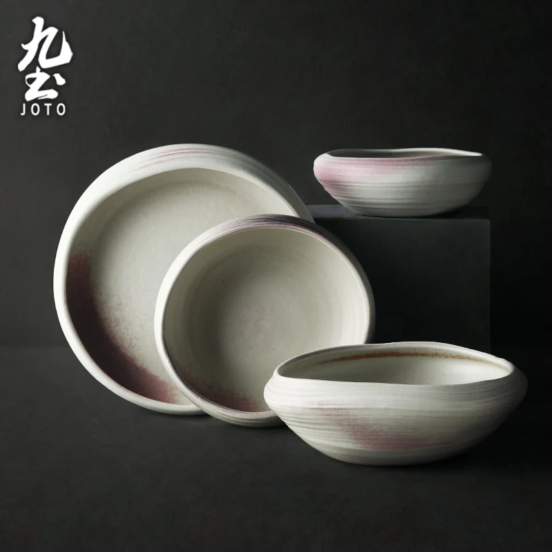 

JOTO Meeting Different Needs Vintage Ceramic Bowl Dinner Plate CJR0599