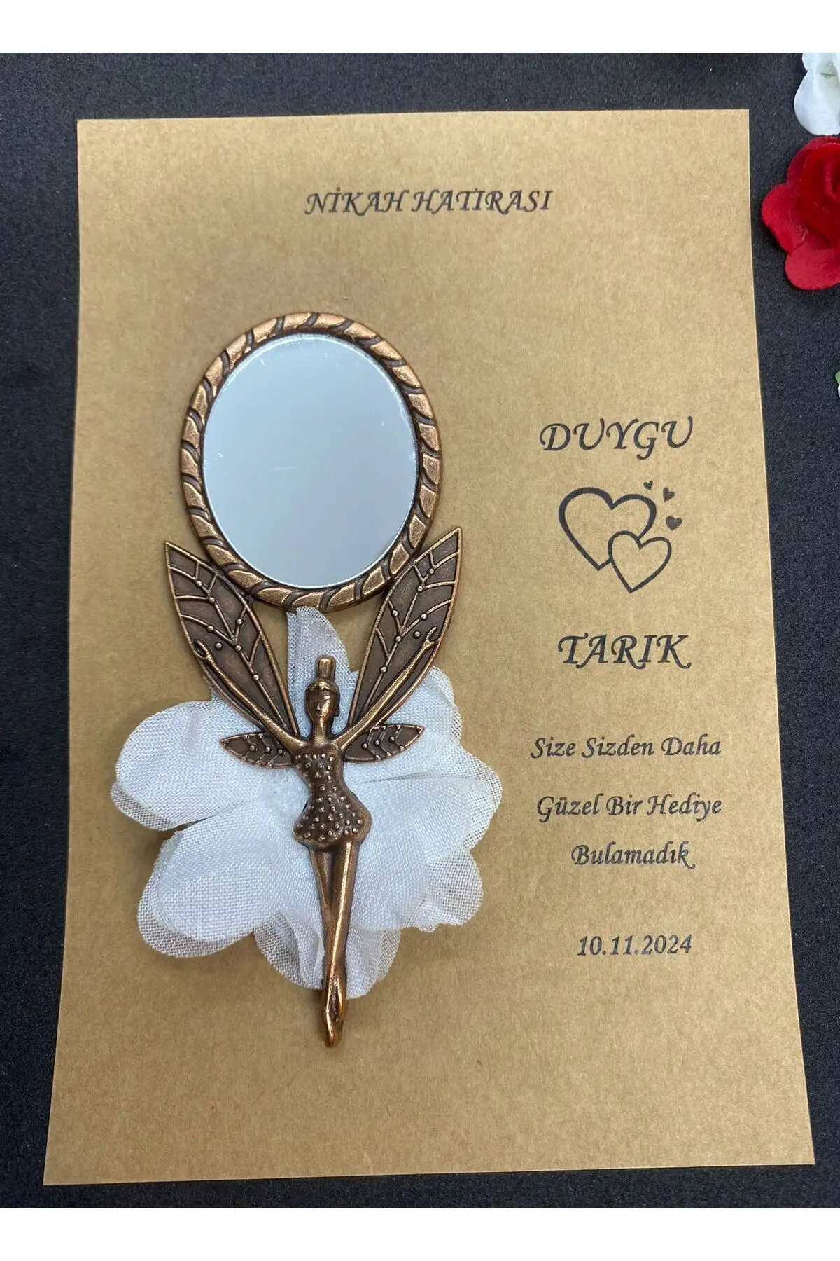 

Wedding Word Engagement Henna Birthday Souvenir Angel Mirror Gift 15 Pieces