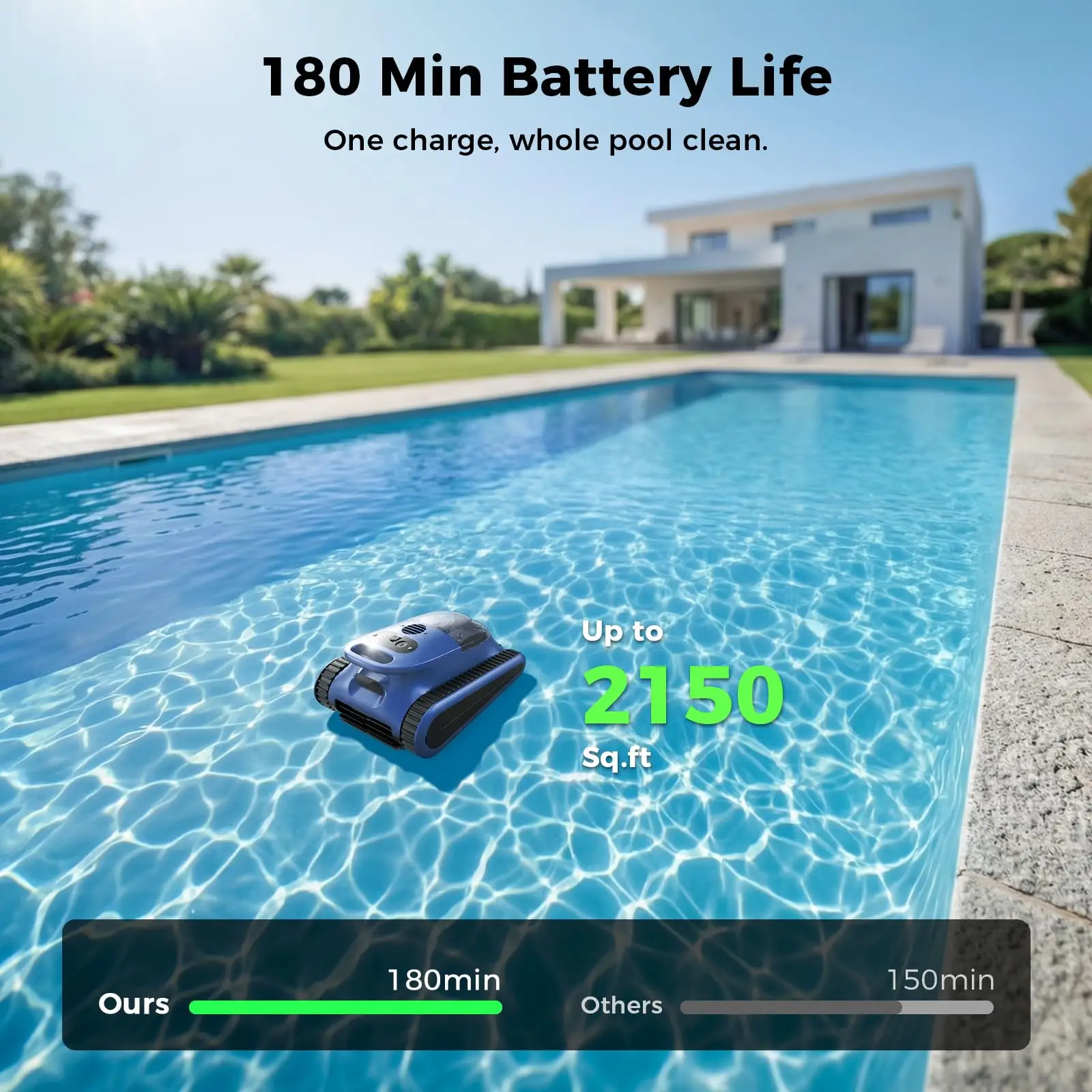 aspirateur robot piscine seauto – vue détaillée