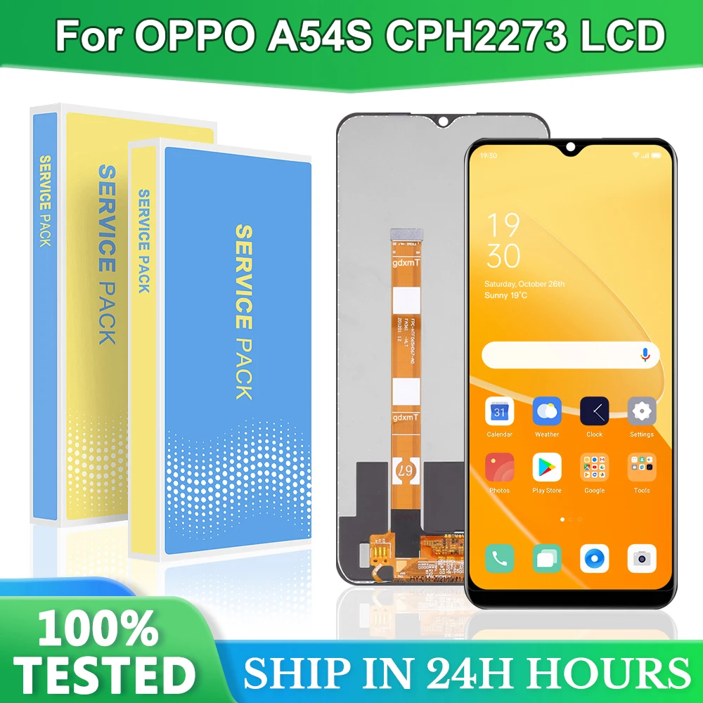 Display For Oppo A54s CPH2273 LCD Display Touch Screen Digitizer Assembly Replacement parts For OPPO A54S Display Screen