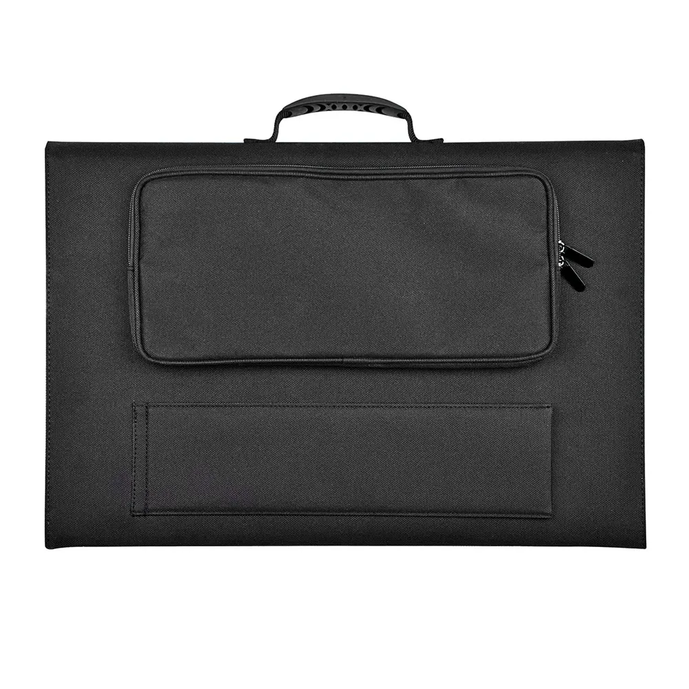 Imagem -02 - Etfe-painéis Solares Monocristalinos Dobráveis Bolsa de Carregamento Pacote Solar Portátil Dobrável dc 12v18v Usb Qc3.0 Mais Saída pd 45w 160w