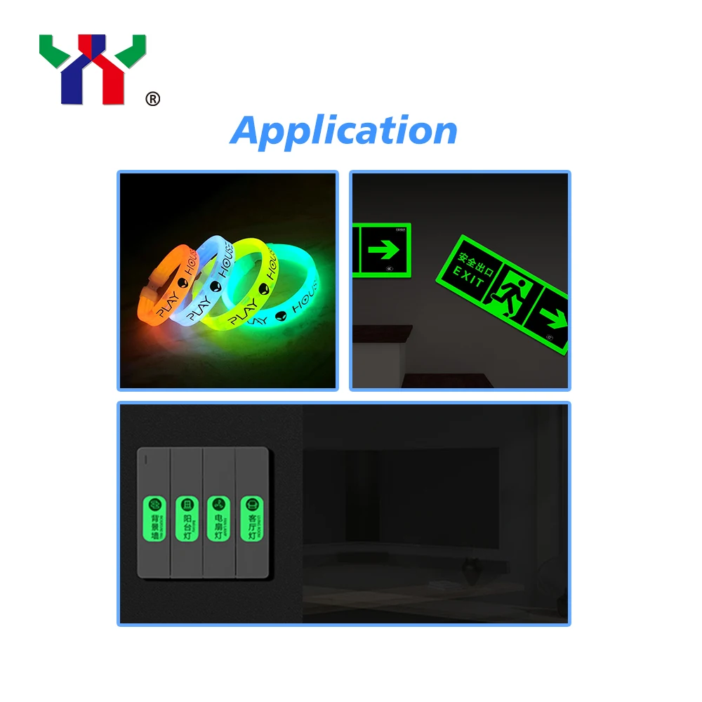 high quarity Screen Printing Glow in dark Ink, Water-based，1.0kg