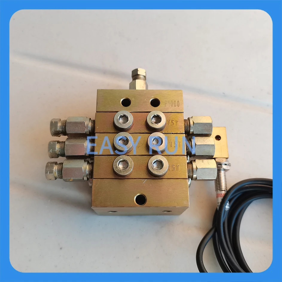 P1000 type Distributor Lubricating Grease Distributor Is Applicable To lubricating System With Microswitch PNP Or NPN Signal