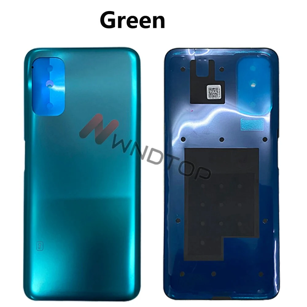 For Xiaomi Redmi Note 10 5G Battery Cover Back Glass Panel Note10S Rear Housing Case M2103K19G For Redmi Note 10 5G Back Cover