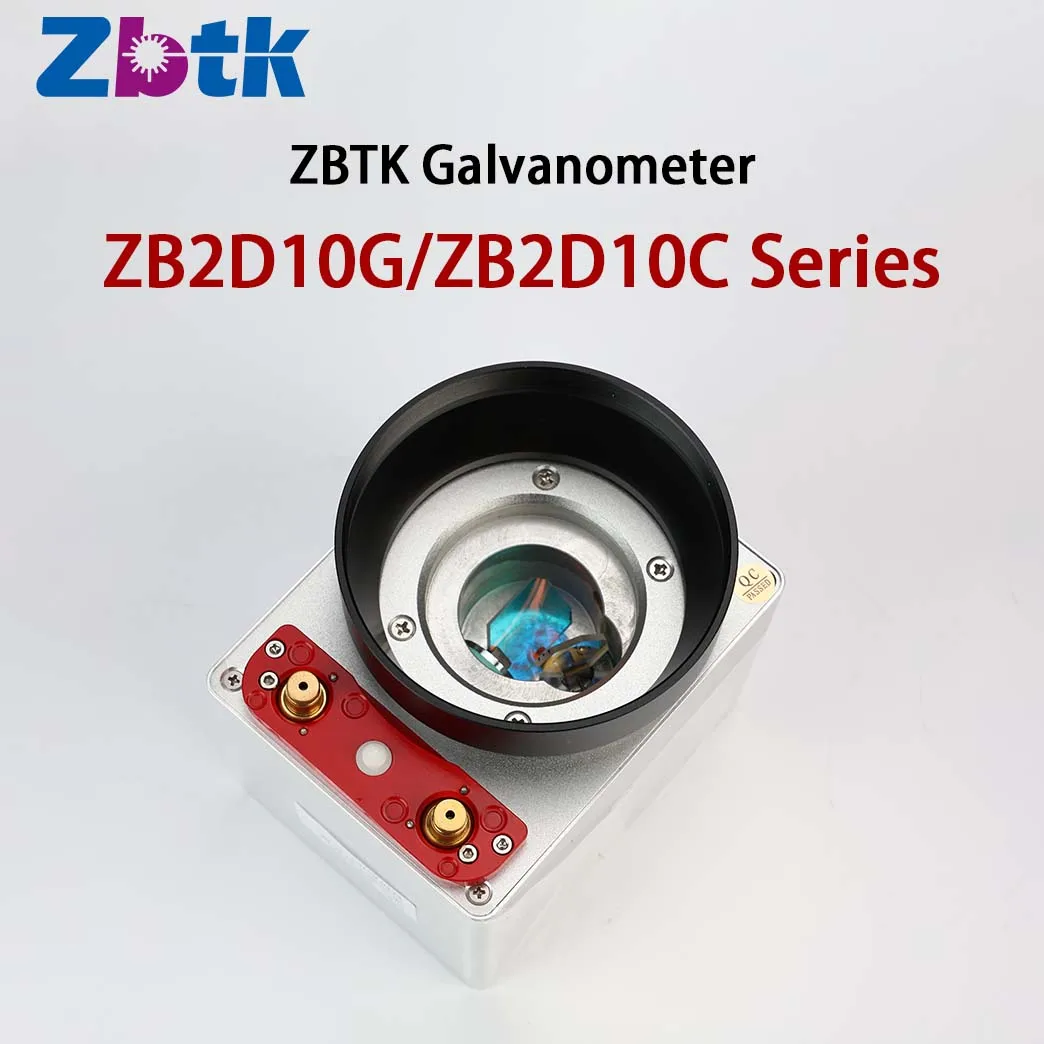 ZBTK Galvanometer Scanner ZB2D10G ZB2D10C High-speed Scanning Lens For Fiber/CO2/UV Laser Marking/Welding/Engraving Machine