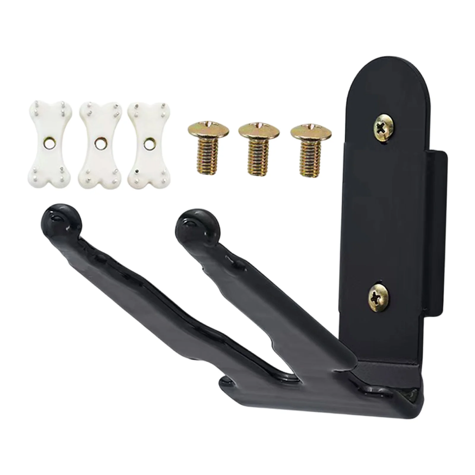 1 Set Metal Violin Wall Mount Hook Violas Holder Guitar Hook Guzheng Hook Display Rack Ukulele Hanger for Instrument  Storage