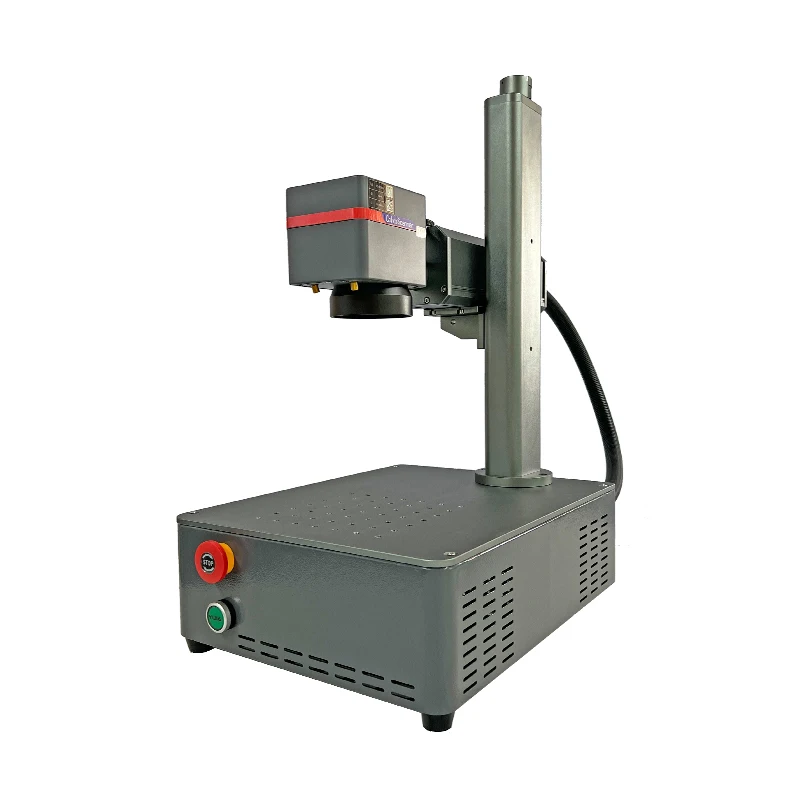 Compact Metal Jewelry Small Fiber Laser Marking etching Machine 30W  fiber laser marker fiber optic laser engraver