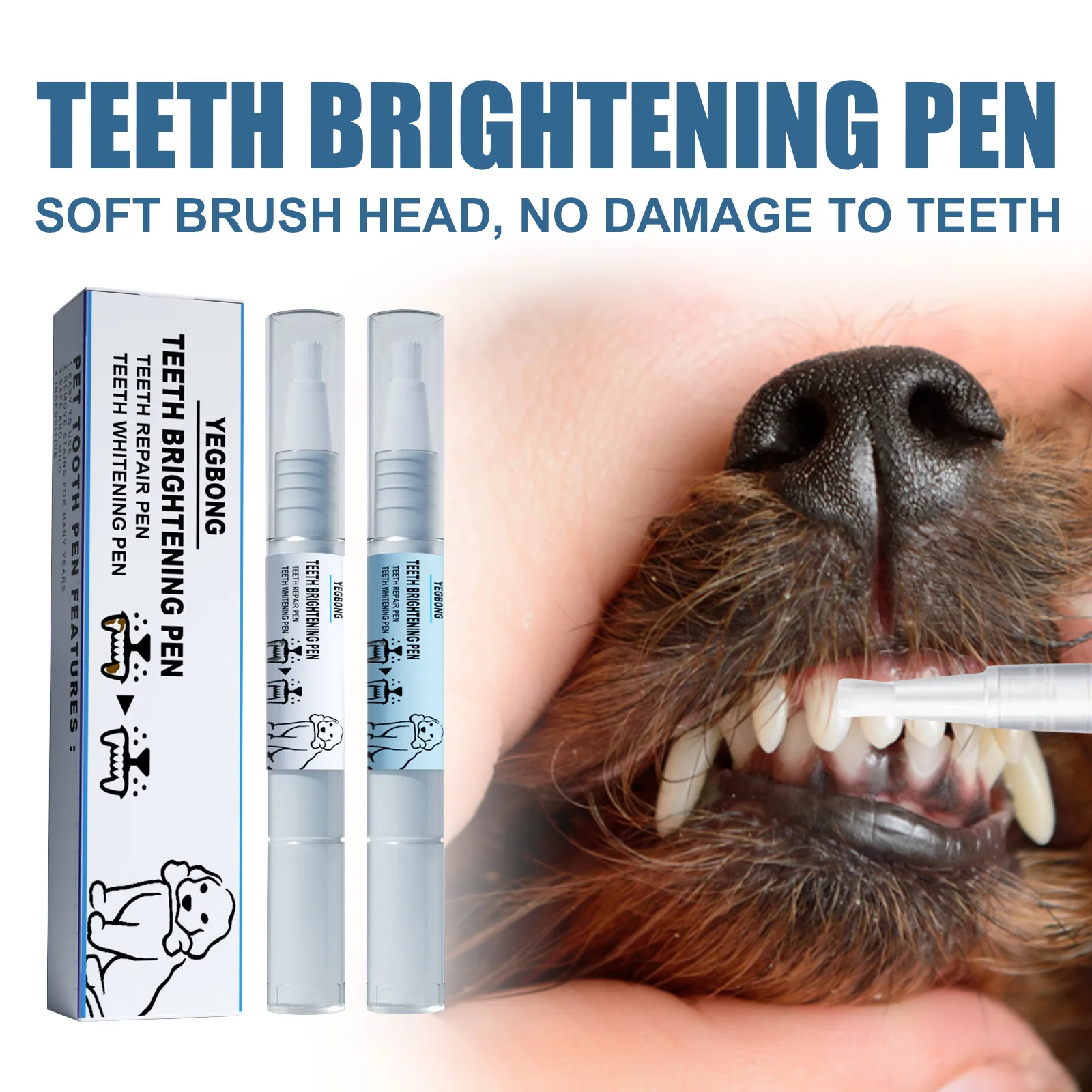 

Pet Teeth Cleaner Pen Cats Tartar Dental Stones Remover Fresh Bad Breath Deodorant Reduce Tooth Calculus Dog Oral Cleaning Pen