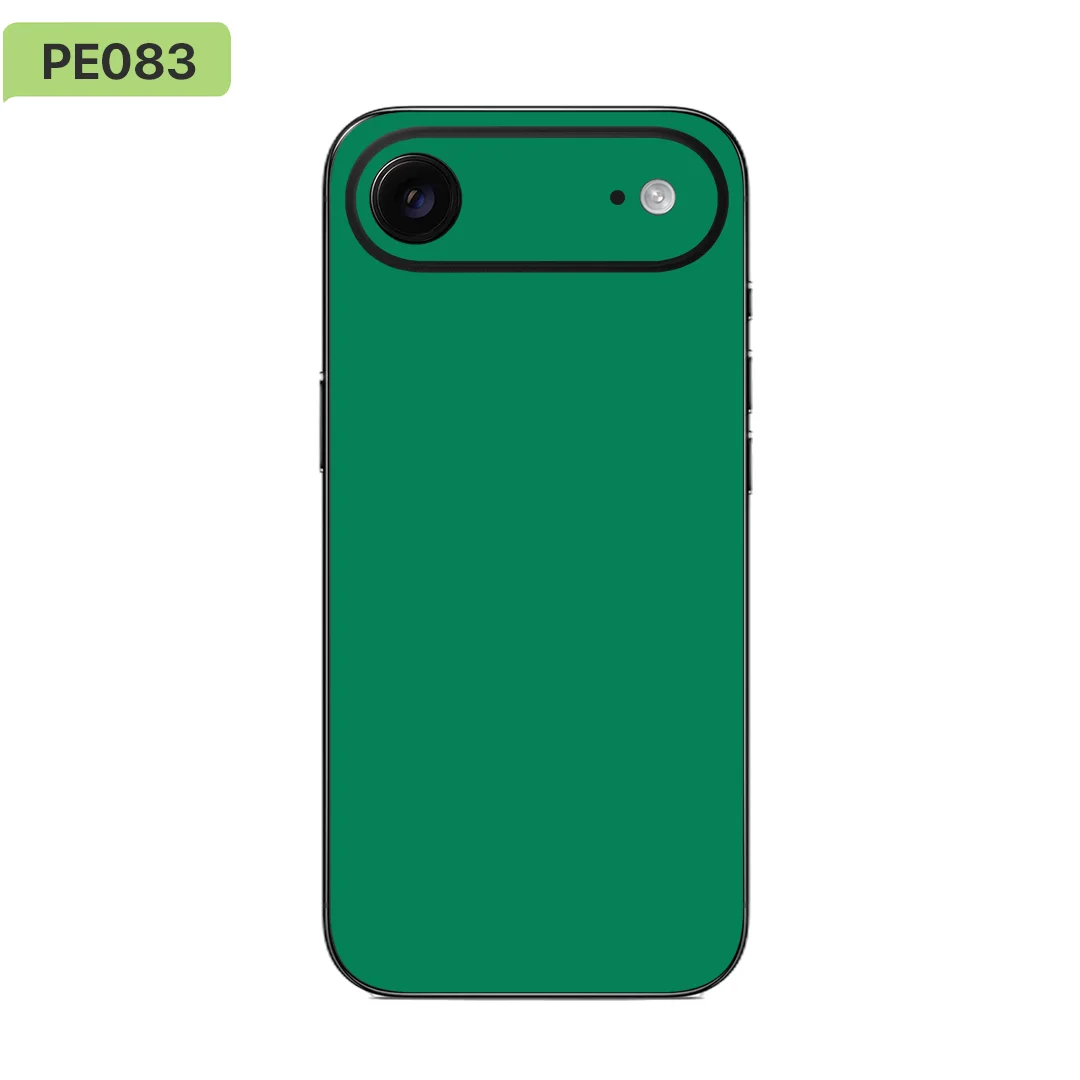 غلاف جلدي من الفينيل لهاتف iPhone 17 Air - مجموعة الألوان الصلبة من Nexa Skins IA003 - ملصق ممتاز مقاوم للخدش