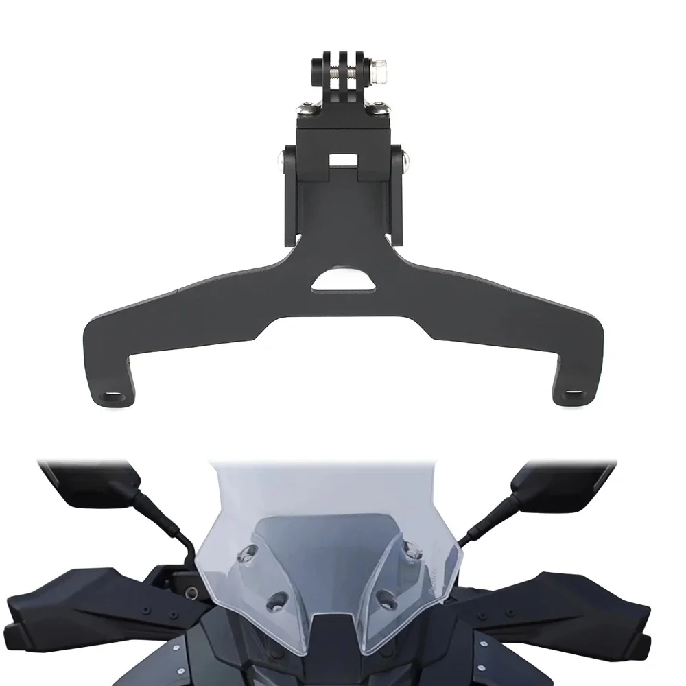 Uchwyt na telefon z nawigacją GPS do motocykla Suzuki GSX-S1000GX 2024 2025 2026, mocowanie na szybę. — 2