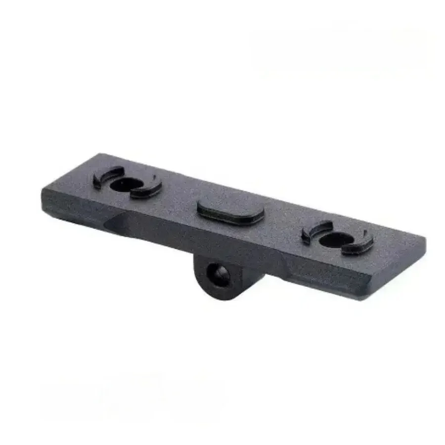 Outdoor Tactical MLOK Keymod Bipod Mount Handguard Adapter Low Profile AR15 Rifle Accessory Bipods Picatinny Rail — zdjęcie 2