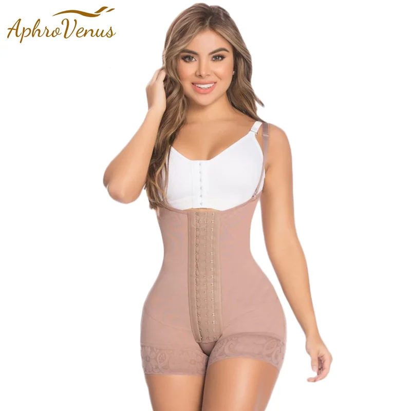 Postpartum Recovery Daily Life Use Front Closure Tummy Control Shapewear Slimming Fajas Colombianas Waist Trainer Body Shaper