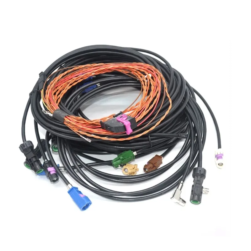For Q2 Q5 FY 360 Environment Rear Viewer Camera Install harness Wire Cable
