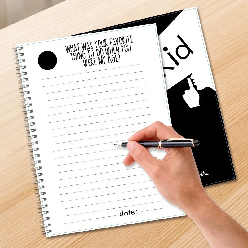 Parent Child Interactive Conversation Journal Just Between You & Me Kid Back and Forth Shared Notebook Question Prompt Diary for Family Bonding Communication