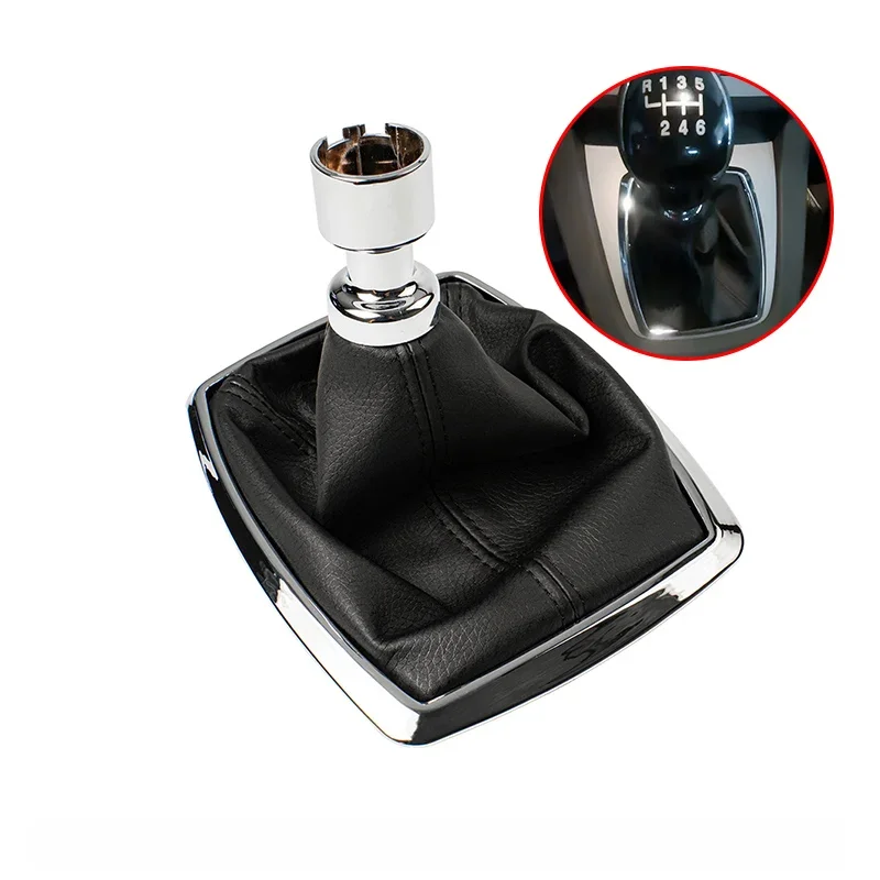 Pommeau de levier de vitesse manuel avec bottes de guêtre, pour Ford Kuga I 2008 – 2012 / c-max 2007-2010, accessoires de voiture, remplacement de style