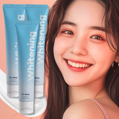 닥터홍 치아 미백 치약 화이트닝 누렁니 잇몸 불소 임산부 입냄새 치석제거 100g X 3개