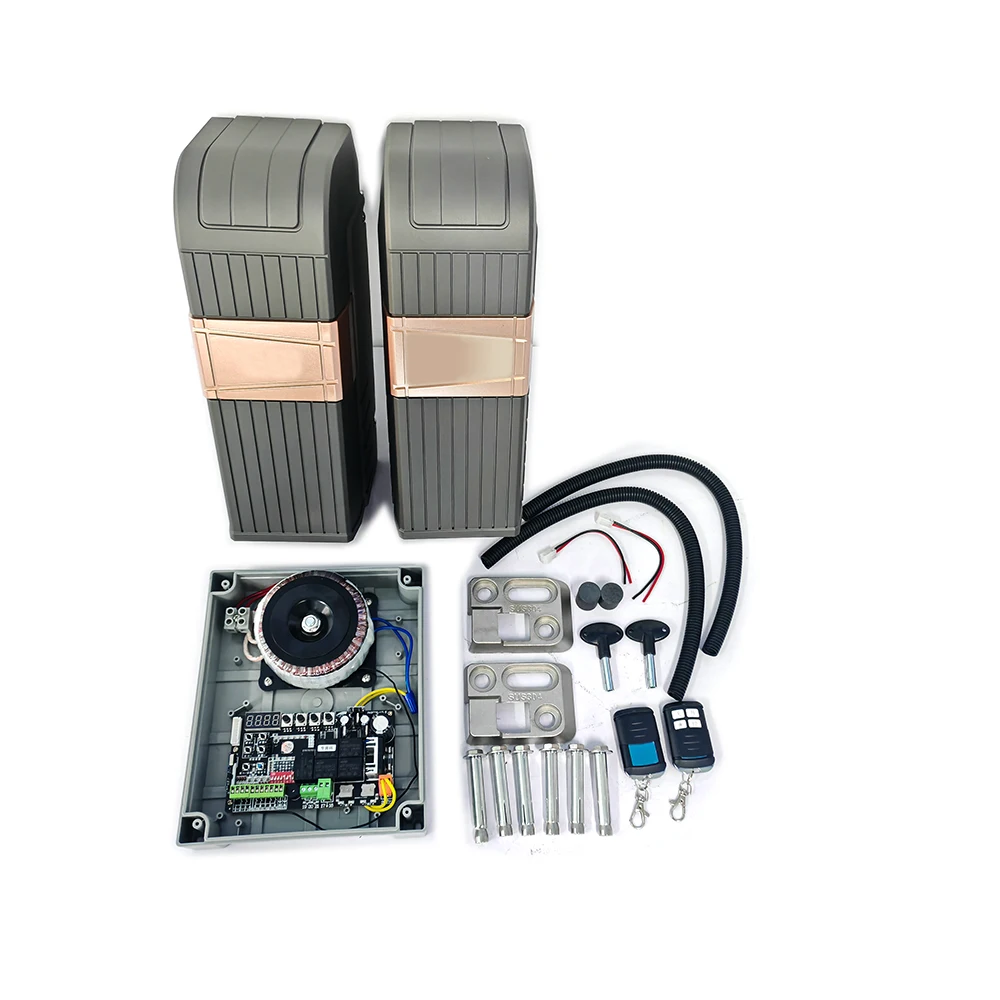 

CHISUNG Dual 600 кг * 2 автоматический привод ворот надежный электрический магнитный ограничительный роликовый двигатель распашных ворот