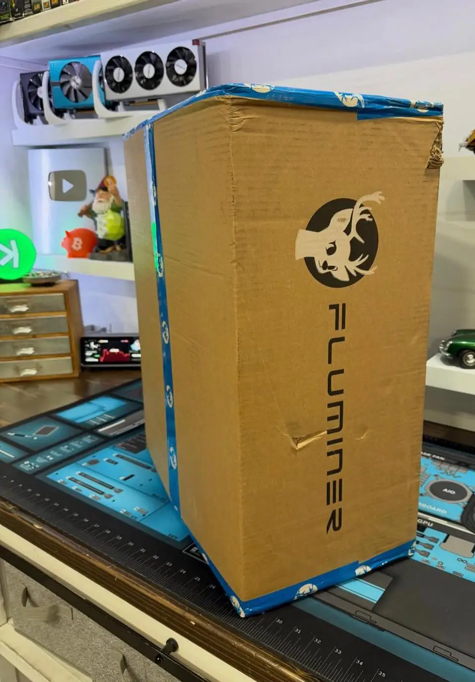 

Brand New Fluminer L3 9.5Gh/s 1700W LTC Doge Home Miner L1 Pro 6G L2 1G Asic Mining Machine Easy Operate Metal 180-Day Warranty