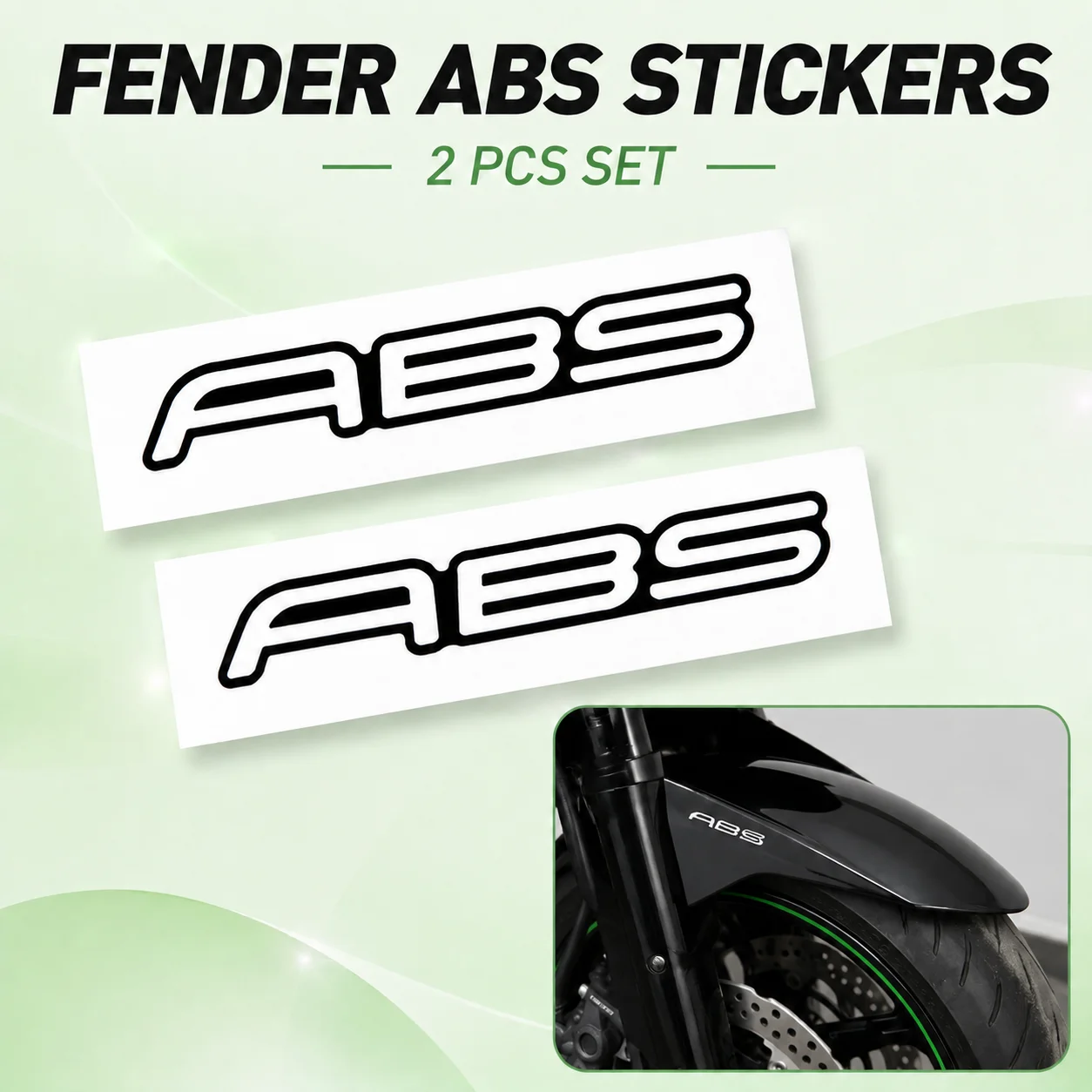Motorcycle Fairing Front Fender ABS Stickers Decals Universal Fit For YAMAHA TMAX530 TMAX 560 500  MT 01 03 07 09