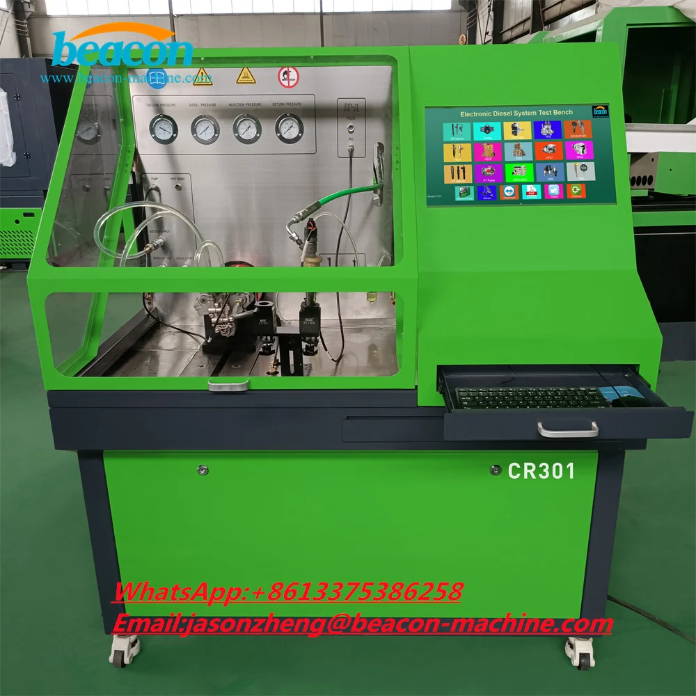 BEACON BRAND CR310 HEUI EUI EUP INJECTOR TESTING MACHINE Diesel Fuel Common Rail Injector Pump Test Bench For CP1CP2CP3 HP0