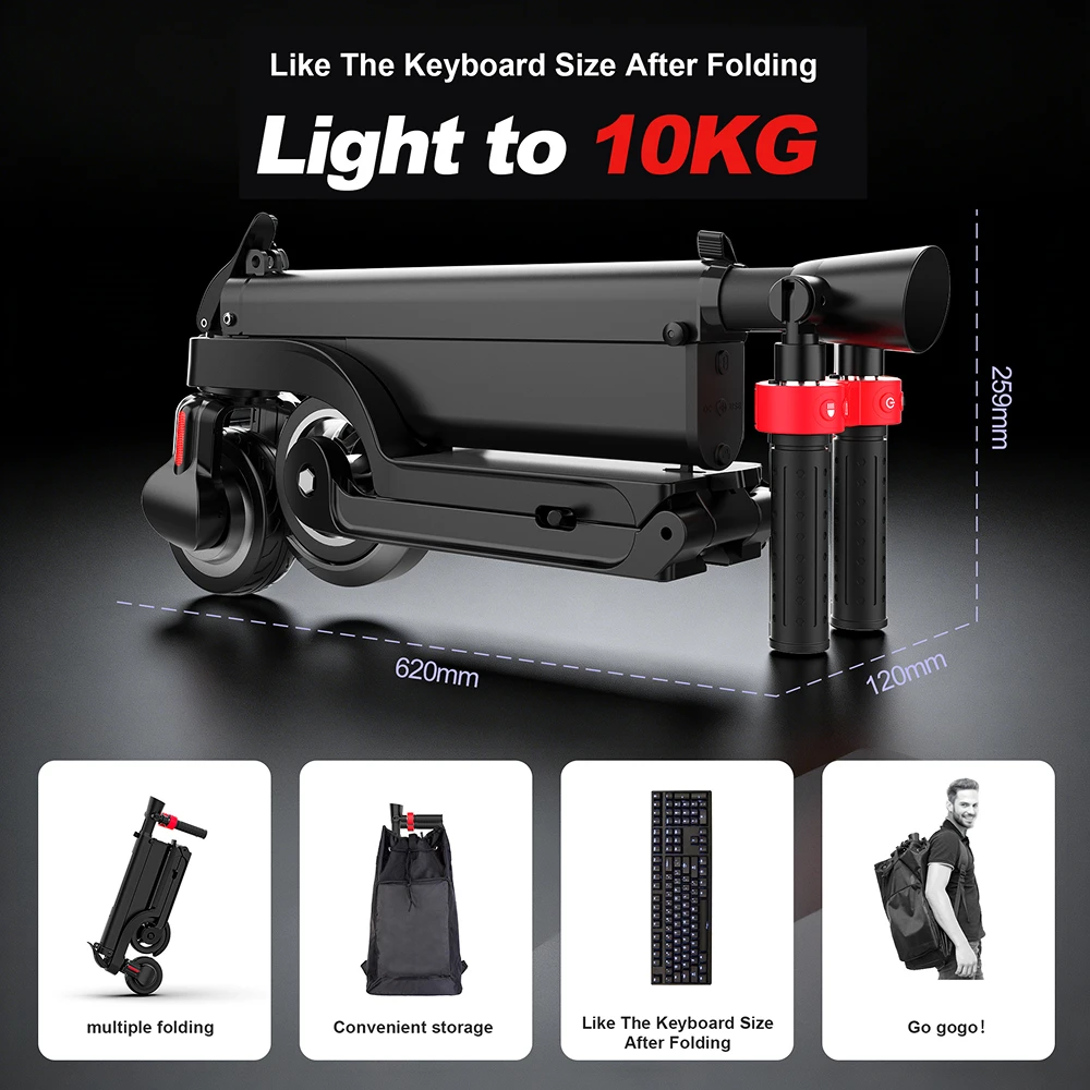 HX X6 Foldable Electric Scooter adult 350W scooter electric 36V7