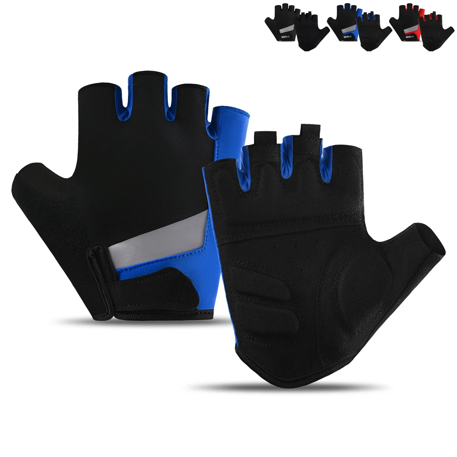 AliExpress Kyncilor Half Finger Moisture Wicking Cycling Gloves Pad Shockproof Road Bike Gloves Men Women Sports MTB