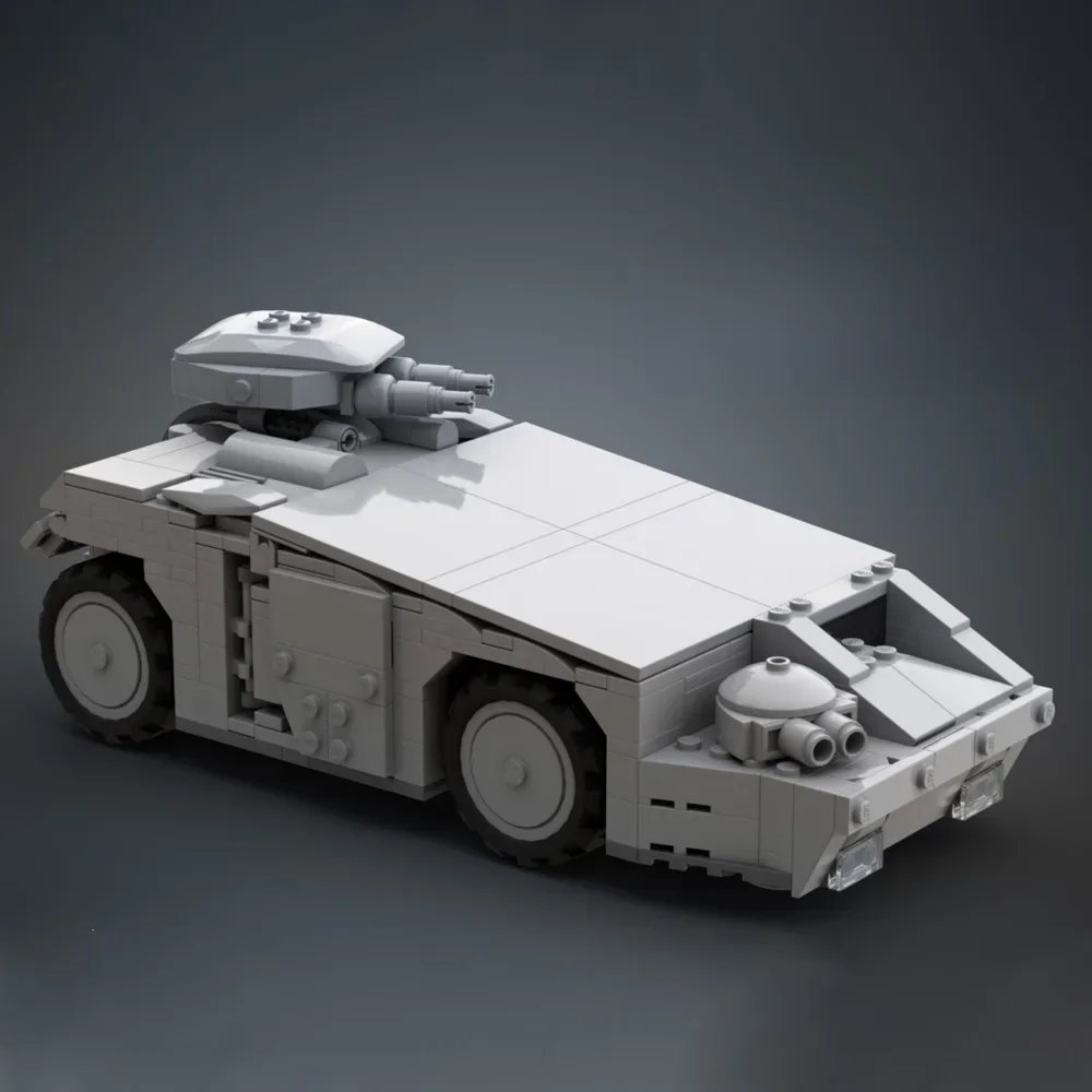 MOC Baustein kinder Film Montiert Modell Spielzeug M577 Military Serie Gepanzerte Auto kinder