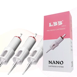 20PCs aghi per cartucce per tatuaggi sterilizzati monouso Tattoo PMU SMP Makeup 1RL per macchina per tatuaggi Microblading spedizione gratuita