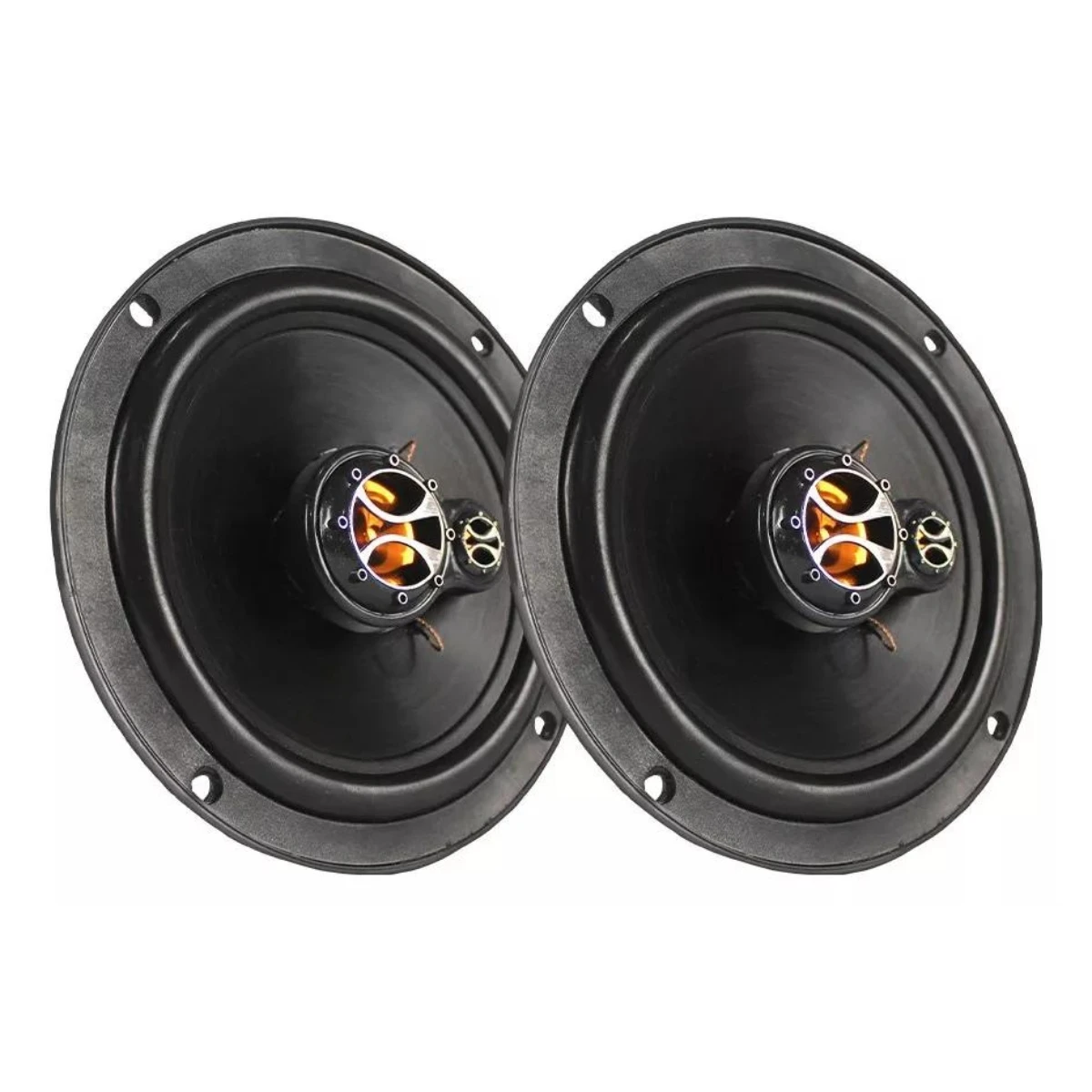 DZR TR6DZ TR6 6 Inch Triaxial 120W RMS Gol Palio Vectra Agile Blazer S10 Door Speaker