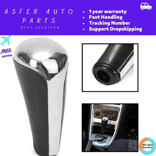 Automatic Gear Shift Knob Chrome Plated For 206-207-208-308-407-C3-C3 II-III-C4 I-II-DS3-DS4-XSARA PICASSO BVA AL4 2403.EF