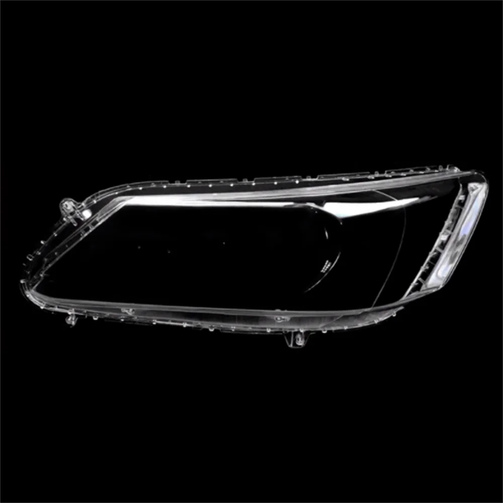 For Honda Accord 9 Nine Generation 2014 2015 Headlight Cover Lens Glass Shell Front Headlamp Auto Light Transparent Lampshade