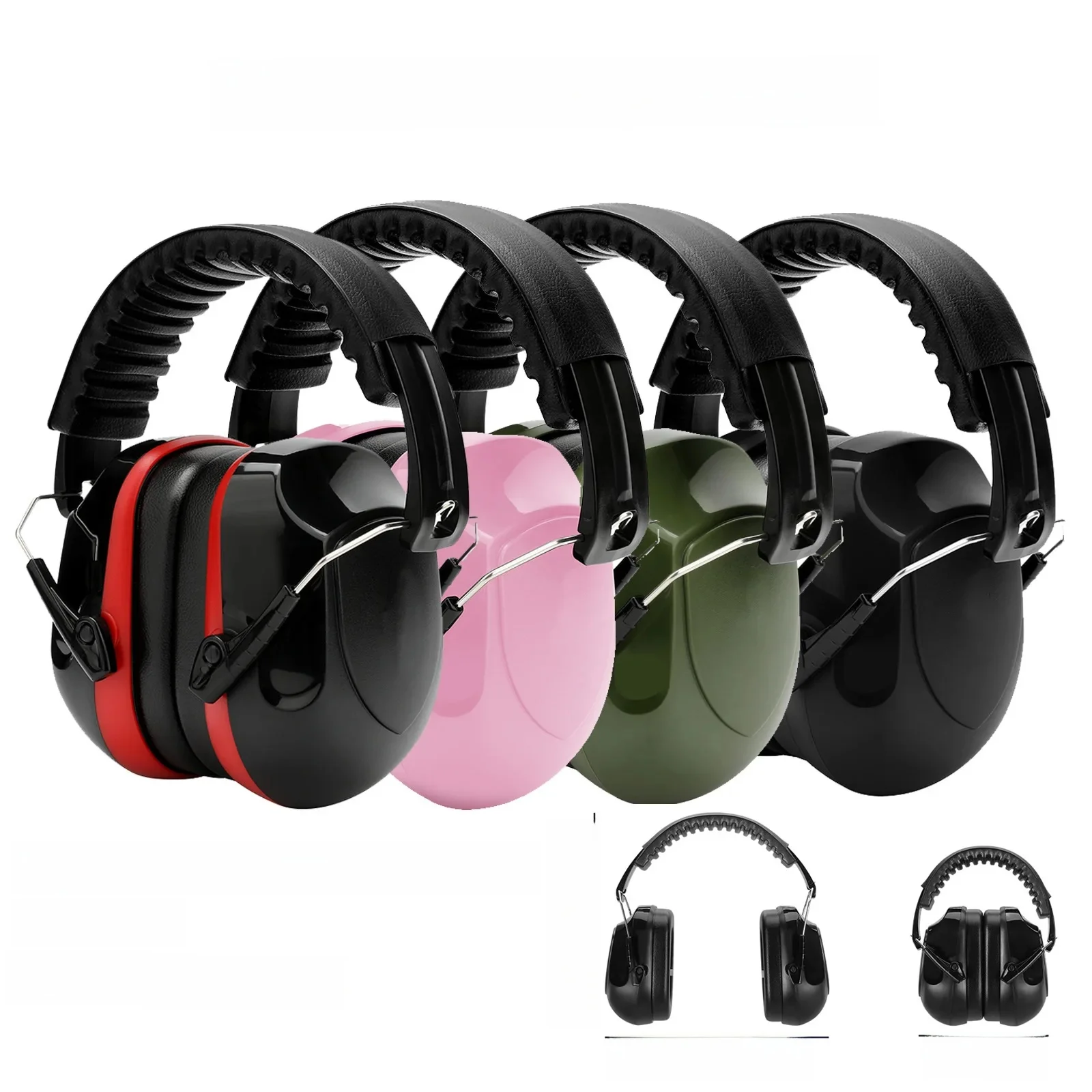 Nouveau Anti-bruit rĂ©glable tĂȘte cache-oreilles SNR-34dB protecteur d'oreille cache-oreilles pour le travail Ă©tude tir menuiserie Protection auditive