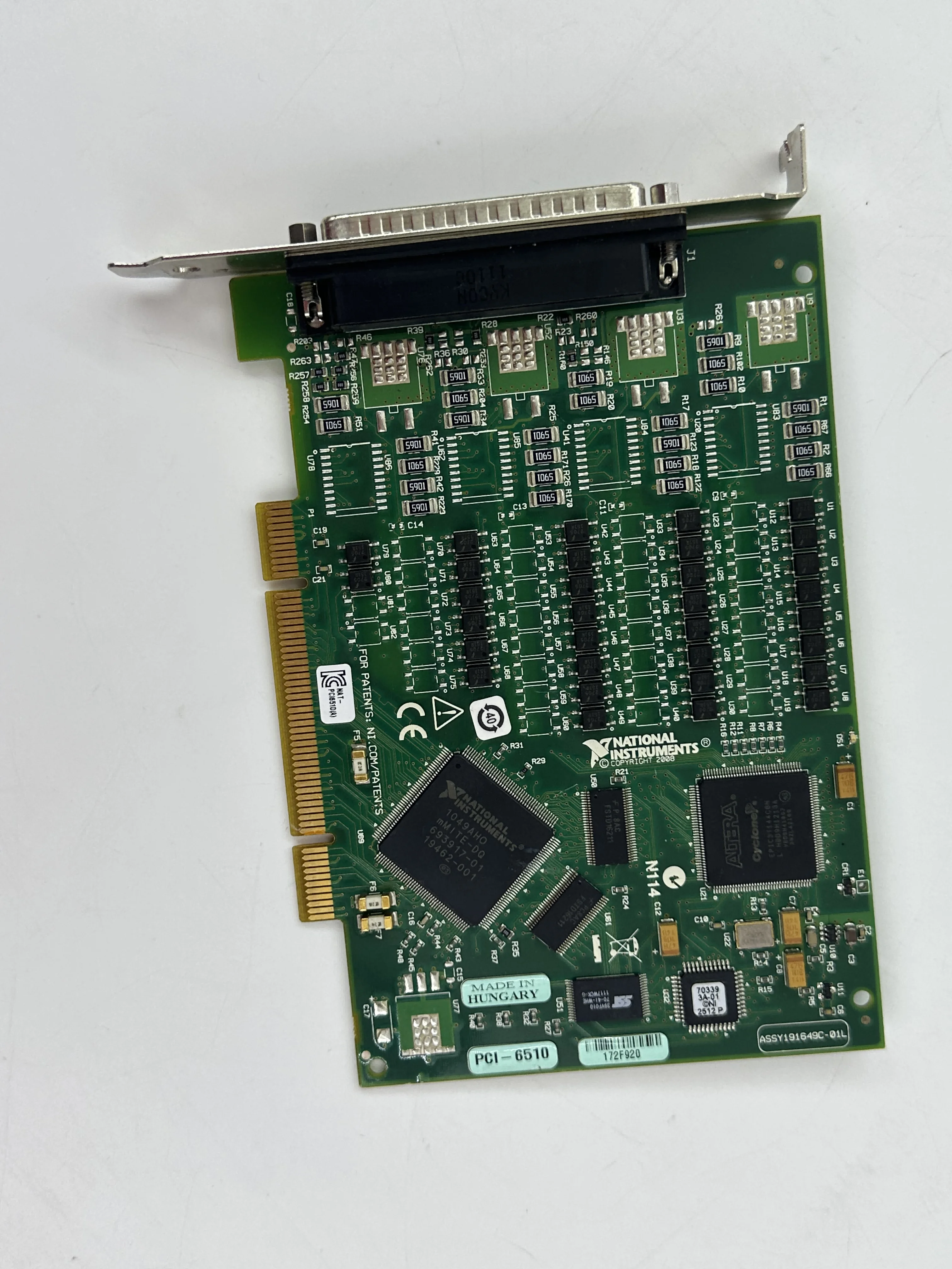 NI PCI-6510 191649B-01 Low-Cost Industrial Digital I/O Module