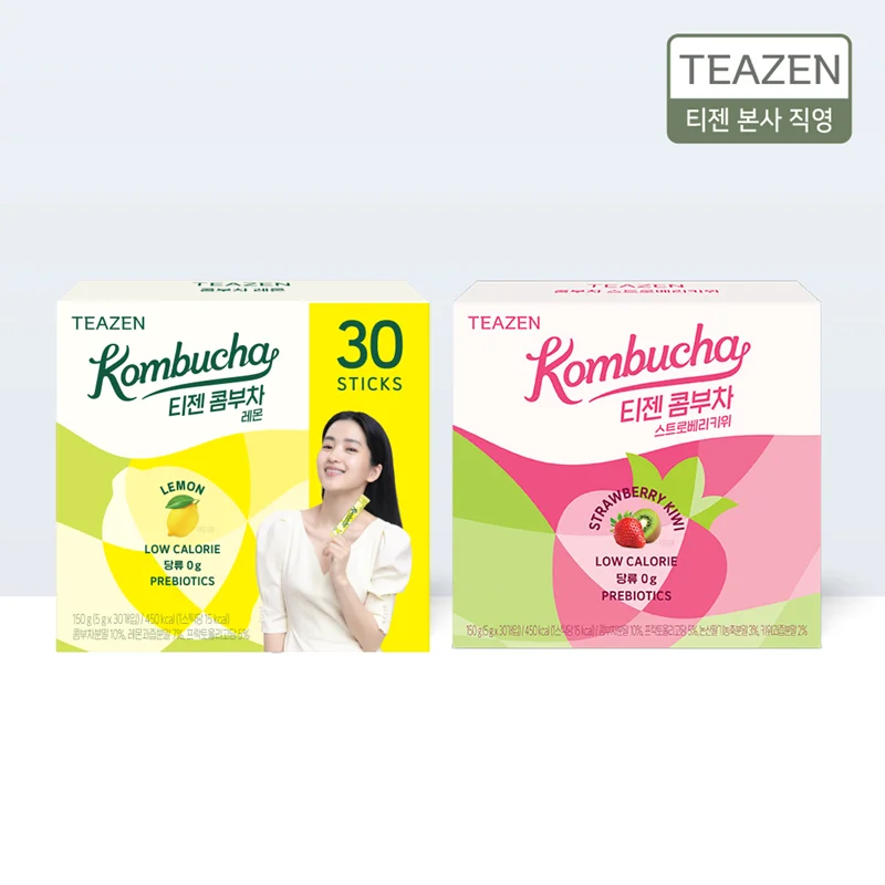 [1 + 1] tizenkom bucha Zitrone 30 Stick + die Beeren Kiwi 30 Stick