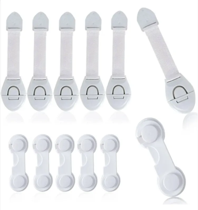 Child Drawer Lock and Cabinet Lock Baby Safety Protection Lock Protective Lock 10 Pieces for both your babies and pets