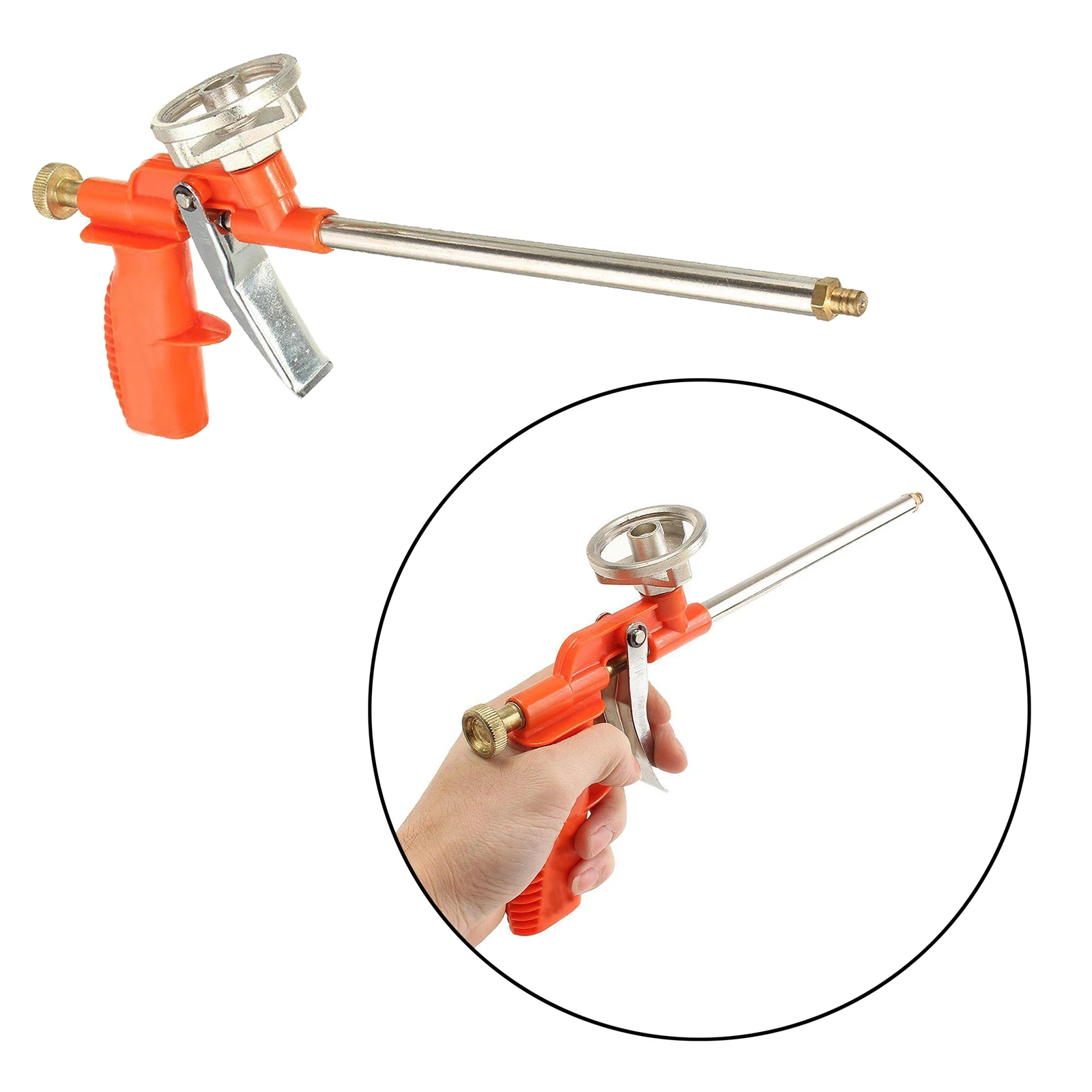 

Professional Foam Polyurethane Expansion Spray Applicator Filling Home Spray Foam Expanding Insulation Can Flocking Safe Glue