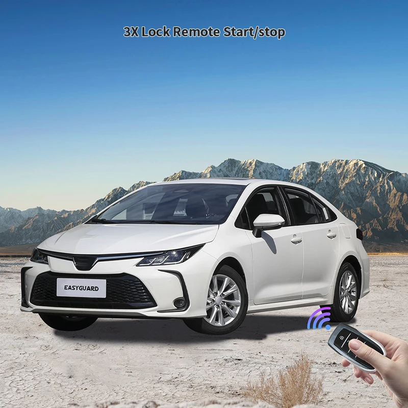 

EASYGUARD Plug Play Factory Key Remote Starter System Fit for selected Toyota 22-25 Sienna Camry Wildlander Granvia RAV4 Corolla