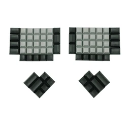 DSA PBT 빈 키 캡 세트, Ergo Ergodox Planck Preonic Lily 58 키보드