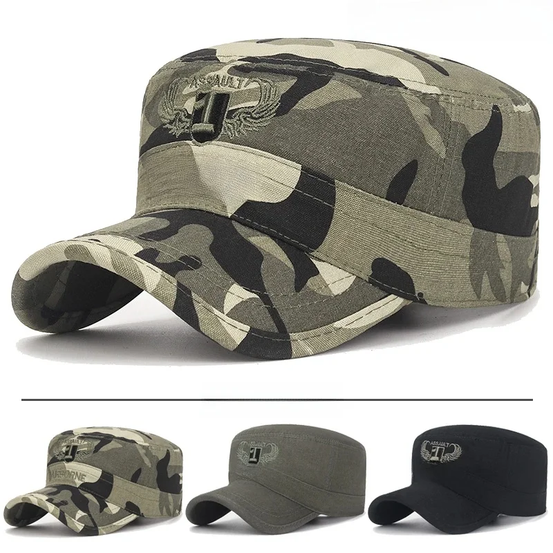 AIRBORNE Airborne Commando Cadet Casquette plate Chapeau de soleil Casquettes de camionneur Chapeaux de papa