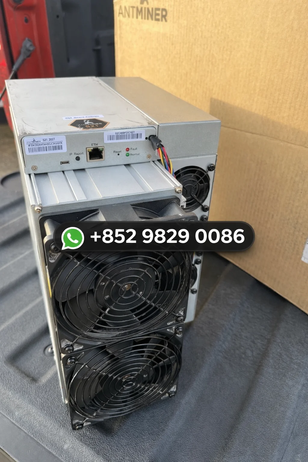 

специальное предложение: купи 3, получи 2 бесплатно – Antminer S21 200TH Bitcoin ASIC Miner Bitmain – 17.5J/TH Высокоэффективный криптомайнер SHA256 H