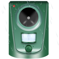 Ultrasonic Rodent Repeller PIR Mice Kun Fox Wild Retoo GardenMaster IPX4 16-60 Khz Battery AA Vibration Wave