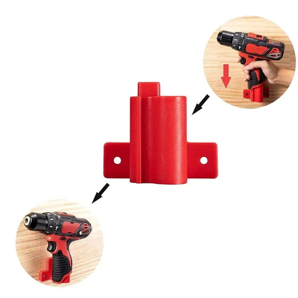 Support de Machine de rangement pour batterie Dewalt/Milwaukee/Ryobi/Hitachi/Hikoki 12V 18V, support mural pour outil, dispositif fixe, 1 pièce