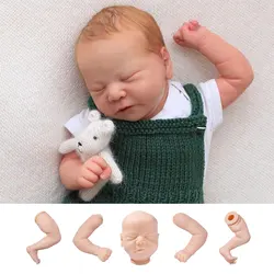 Witdiy Chase-Muñeca reborn de 50 cm/19,69 pulgadas, muñeco de vinilo en blanco, kit sin pintar, 2 regalos