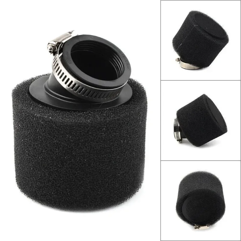 AliExpress 35mm 38mm 42mm 45mm 48mm 50mm 60mm Motorcycle Angled Foam Air Filter Fit Dirt Pit Bike 110cc 125cc
