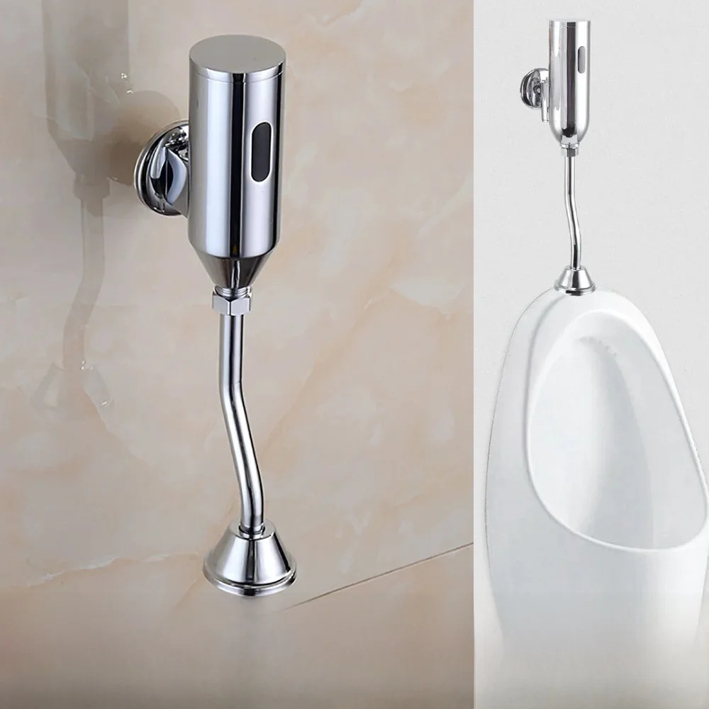 Capteur de Valve de chasse d'eau automatique, accessoire de salle de bains, robinet mural, urinoir de toilette, robinet automatique