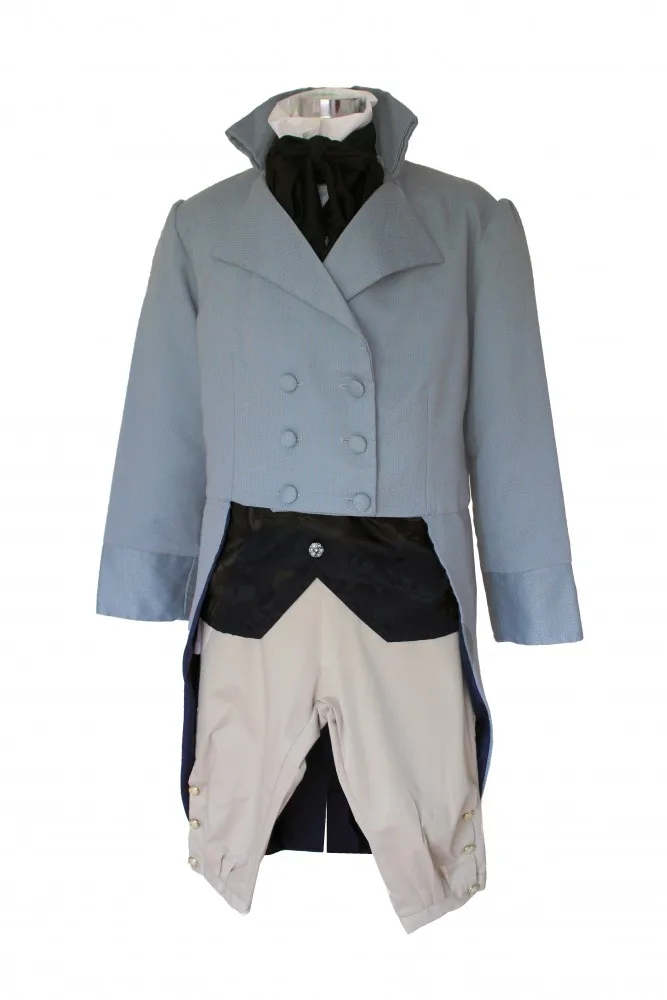 Anthony Cosplay Costume Regency Outfit Jane Austen Men's Regency Suit Mr. Darcy Victorian Costume Outfits Custom Made