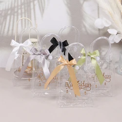 Eid Mubarak Candy Bags Ramadan Decoration Gift Bags Cookie Packaging Ramadan Kareem Islamic Muslim Eid Al Fitr Party Bags